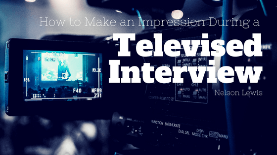 Nelson Lewis Make An Impression Televised Interview