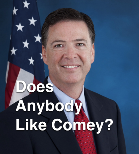 does anybody like Comey by Nelson Lewis